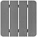 Tavolo Laterale Adirondack Grigio chiaro 38x38x45 cm HDPE - Foto miniatura 8