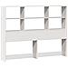Letto Libreria senza Materasso Bianco 160x200 cm Legno di Pino - Foto miniatura 7