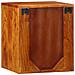 Comodini 2 pezzi 35x30x40 cm Legno Massello di Acacia - Foto miniatura 8