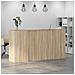 Banco Reception Rovere Sonoma 200x50x103,5 cm Legno Multistrato - Foto miniatura 4