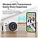 Fotocamera Digitale 5k Ultra Hd Da 75mp Con Scheda Da 128gb, Adattatore Type-c E Lettore - Foto miniatura 6