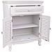 Mobile Da Ingresso In Legno Bianco 60x30x78h Cm - Foto miniatura 3
