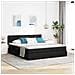 Letto con contenitore e materasso Nero 160 x 200 cm - Foto miniatura 2