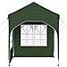 Tenda per feste a pop-up 192 x 192 x 245 cm Verde - Foto miniatura 6