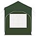 Tenda per feste a pop-up 192 x 192 x 245 cm Verde - Foto miniatura 7