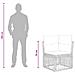 Set Divano da Giardino 7 pcs Grigio polyrattan - Foto miniatura 8
