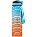 MWB1L#5SK borraccia Uso quotidiano 1000 ml Tritan Blu, Arancione - Foto miniatura 1