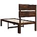 Letto Singolo con Testiera ROSTOCK Marrone Scuro 90 x 190 cm - Foto miniatura 6