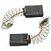 Spazzole di carbone per Makita 9016B - 5 x 11 x 16,5 mm - coppia - Foto miniatura 2