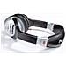 Cuffie da DJ Ultra Leggere e Regolabili con Cavo Nera e Grigia 40 mm 1.8 m HF125 - Foto miniatura 4