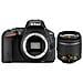 D5500 Nero Kit AF-P 18-55 VR Sensore CMOS 24Mpx Display Touchscreen 3'' Filmati Full HD Wi-Fi - Foto miniatura 2