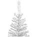 Albero Di Natale Artificiale L 240 Cm Bianco - Foto miniatura 3