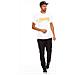T-shirt Flame Logo Bianco (m, Bianco) - Foto miniatura 2