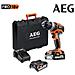 Trapano A Percussione Aeg 18v Pro Lithium - 2 Batterie 2.0ah - 1 Caricabatterie Bsb18c2li-202c - Foto miniatura 2