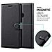 Custodia Compatibile Con Google Pixel 3 In Nero Carbone - Coperchio Protettiva Con Chiusura Magnetica, Funzione Stand E Tasca Per Le Carte - Foto miniatura 3