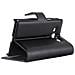 Custodia Compatibile Con Lg L60 In Nero Carbone - Coperchio Protettiva Con Chiusura Magnetica, Funzione Stand E Tasca Per Le Carte - Foto miniatura 5