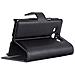 Custodia Compatibile Con Lg L60 In Nero Carbone - Coperchio Protettiva Con Chiusura Magnetica, Funzione Stand E Tasca Per Le Carte - Foto miniatura 7