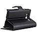 Custodia Compatibile Con Lg L60 In Nero Carbone - Coperchio Protettiva Con Chiusura Magnetica, Funzione Stand E Tasca Per Le Carte - Foto miniatura 12