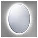Specchio Da Bagno Con Illuminazione Led Ovale 60 X 80 Cm Mazille - Foto miniatura 12