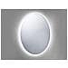 Specchio Da Bagno Con Illuminazione Led Ovale 60 X 80 Cm Mazille - Foto miniatura 3