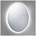 Specchio Da Bagno Con Illuminazione Led Ovale 60 X 80 Cm Mazille - Foto miniatura 4