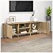 Mobile Porta Tv Rovere Sonoma 150x30x50 Cm Legno Multistrato - Foto miniatura 3