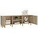 Mobile Porta Tv Rovere Sonoma 150x30x50 Cm Legno Multistrato - Foto miniatura 4