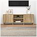 Mobile Porta Tv Rovere Sonoma 150x30x50 Cm Legno Multistrato - Foto miniatura 1