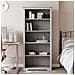 Libreria BODO 5 Ripiani 82x40x173 cm Legno Massello Pino Grigia - Foto miniatura 3