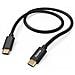 Fabric Cavo Usb 1,5 M Usb 2.0 Usb C Nero - Foto miniatura 1