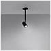 Lampada Da Soffitto Norano Nero Sl. 1074 - Moderno Lampade Da Soffitto Nero 33x10x6 Cm - Foto miniatura 3
