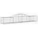 Cesto Gabbione Ad Arco 300x50x40/60 Cm Ferro Zincato - Foto miniatura 1