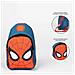 Zaino Per Bambini Borsa A Tracolla Azzurro Rosso 13 X 23 X 7 Cm - Foto miniatura 3