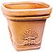 Vaso Zeus Impruneta In Resina Di Martino - 30x30xh28 Cm - Foto miniatura 1