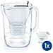 Caraffa Filtrante Blu/grigio Da 2,4 L + Cartuccia Maxtra - 1051125 - Foto miniatura 1