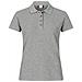 Heavy Premium Polo Ladies Grigio Melan Xxl - Foto miniatura 1