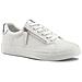 Leisure Trainers White Sneakers Sintetico E Tessile Scarpe Donna Bianco Eu 41, 1-23610-42 100 - Foto miniatura 1