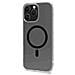 Apple Iphone 16 Pro Max Cover In Morbido Tpu Trasparente Compatibile Magsave Modulo Magnetico Circolare Nero - Foto miniatura 1