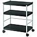 Carrello Multiuso A 3 Ripiani - In Metallo - 60x36x74 Cm (lxpxh) - Antracite - Foto miniatura 1