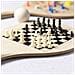 Pale Da Spiaggia Pecter, Con Scacchi, A E Ludo. 19x0,6x33 Cm. Beige - Foto miniatura 4