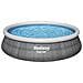 Piscina Fuori Terra - In Giro - 457x107 Cm - Grigio - Include Accessori Coordinati Cb22 - Foto miniatura 5