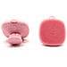 Spazzola Portatile In Silicone Per La Pulizia Del Viso Per Il Trucco Pink - Foto miniatura 3