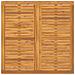 Set da Pranzo da Giardino  5 Pezzi Legno Massello di Acacia, Sedie da Giardino  2 pezzi 56x56x90 cm Legno Massello di Acacia - Foto miniatura 7