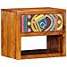 Comodini 2 pezzi 40x35x35 cm Legno massello di acacia - Foto miniatura 2