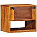 Comodini 2 pezzi 40x35x35 cm Legno massello di acacia - Foto miniatura 8