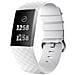 Cinturino Per Orologio In Silicone Bianco Per Fitbit Charge 4/3 - Grande - Foto miniatura 1
