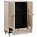 Credenza Bianco 60 x 33 x 100 cm legno massello di mango - Foto miniatura 2