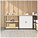 Set di Stoccaggio per Cucina 2 pcs Bianco 180 x 50 x 92 cm - Foto miniatura 2
