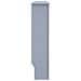 Copertura per radiatori 2 pcs Grigio 152 x 19 x 81.5 cm - Foto miniatura 6
