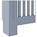 Copertura per radiatori 2 pcs Grigio 152 x 19 x 81.5 cm - Foto miniatura 8